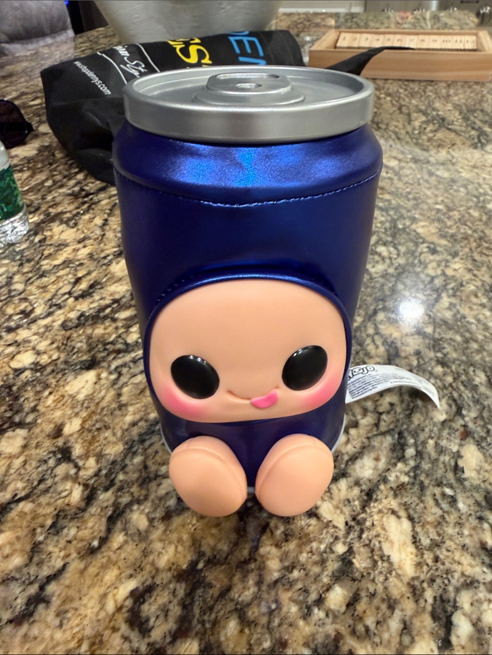 Pepsi HYOJO Plush Can Buddy Kids Toy - Metallic Blue Cute Character